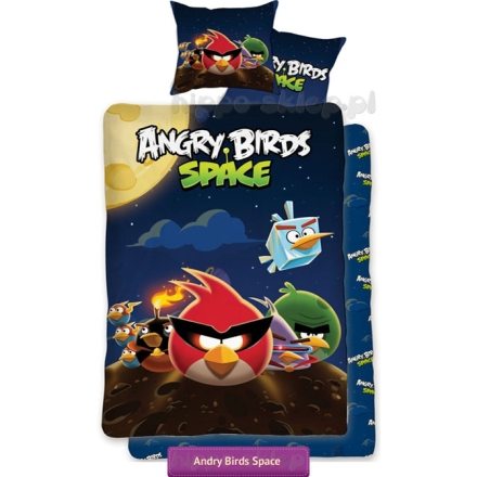 Pościel dla dzieci Angry Birds Space Rovio 140x200