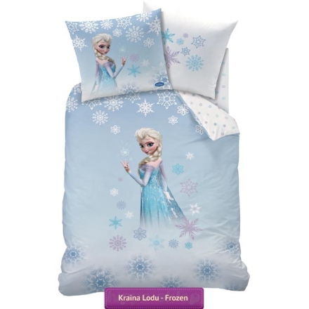 Pościel dziecięca Frozen Elsa 140x200 + 70x80, Disney