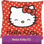 Poduszka Hello Kitty 02 pomarańczowa, Detexpol