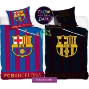 Pościel FC Barcelona świecąca w ciemności