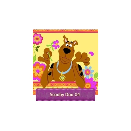 Mini ręcznik Scooby Doo 04 żółty, Faro, 5907750508860