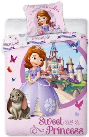 Bajkowa pościel Księżniczka Zosia Sofia Disney Junior
