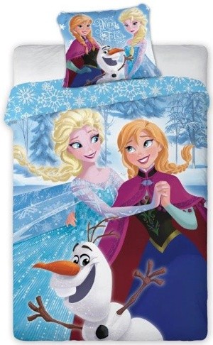 Pościel dla dziewczynki Kraina Lodu Disney Frozen