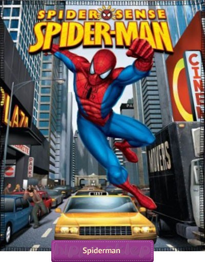 Koc poarowy Spiderman 120x160