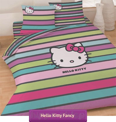 Pościel dla dzieci Hello Kitty fancy 140x200 cm