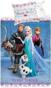 Pościel z bohaterami filmu Frozen