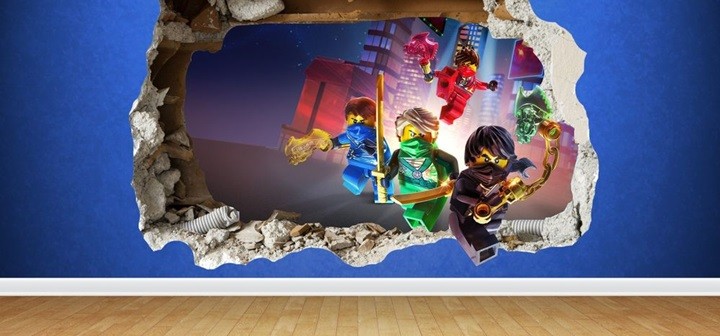 Pokój z klocków Lego – inspiracje wyposażenia pokoju dziecięcego