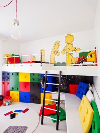 Łóżko piętrowe Lego Duplo