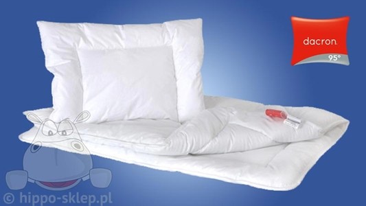 Zestawy kołdra i poduszka dla malucha 100x135 cm