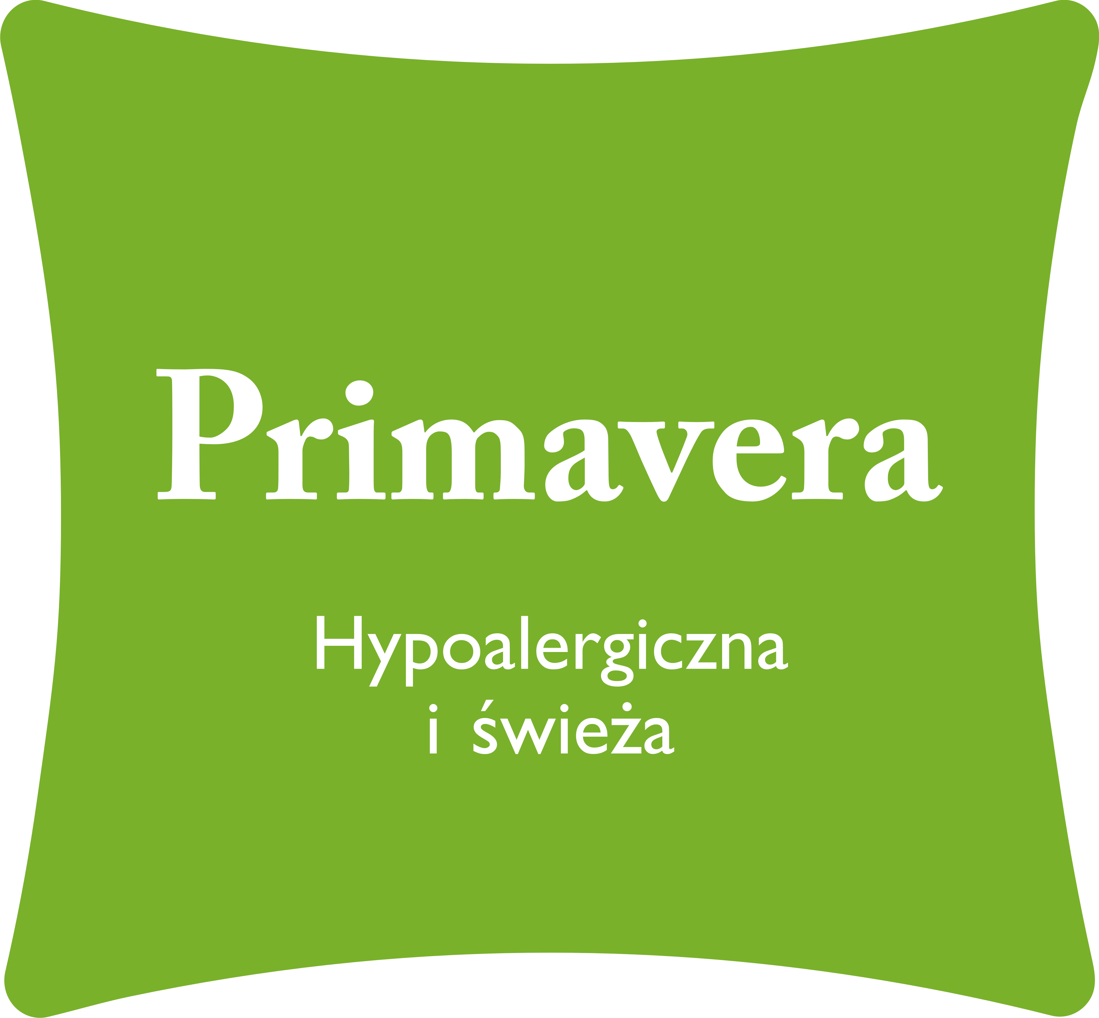 Logo kolekcji kołder i poduszek Primavera