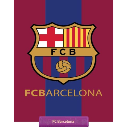 Duży koc polarowy FC Barcelona 140x200