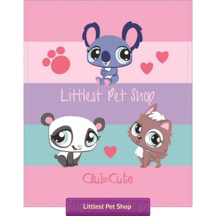 Koc polarowy Littlest Pet Shop