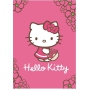 Gruby i ciepły koc Hello Kitty 01B, Sanrio, Detexpol  