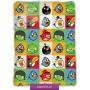 Kolorowa narzuta Angry Birds 140x195  