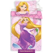 Pościel z Roszpunką księżniczki Disney 140x200,140x180 różowa