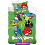 Angry Birds Rio 2 pościel 140x200 lub 135x200, zielona
