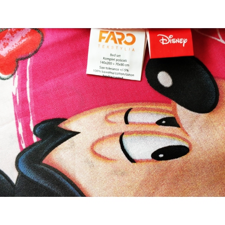 Pościel Minnie i Mickey licencja Disney 135x200