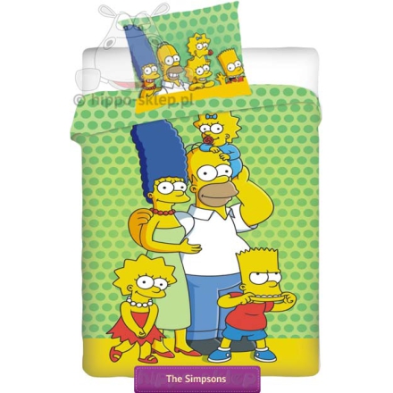Rodzina Simpsonów pościel 160x200 lub 150x200 