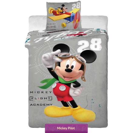 Pościel dla dzieci Myszka Mickey pilot Disney Jerry Fabrics 140x200