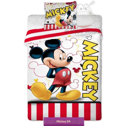 Pościel dla dzieci 140x200 Myszka Miki 2014 Disney 8592753002513 Jerry Fabrics