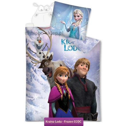 Pościel dziecięca Kraina Lodu Frozen Disney Detexpol