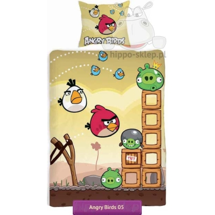 Pościel Angry Birds AB-005-BL Rovio Halantex 