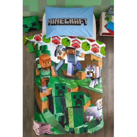 Pościel dla dzieci z Minecraft 140x200 lub 135x200