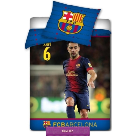 Pościel piłkarska Xavi FCB 3004 FC Barcelona Carbotex 