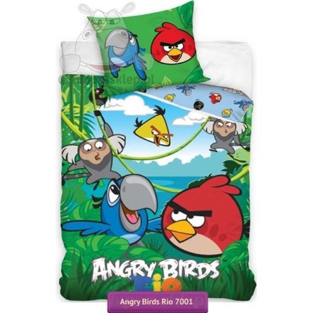 Pościel Angry Birds AB 7001 Carbotex Rovio