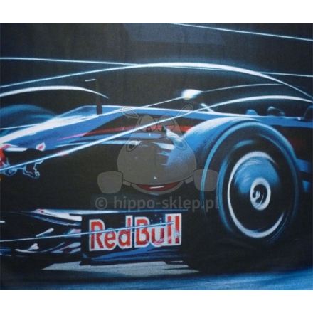 Nadruk bolidu na pościeli Red Bull F1 team  