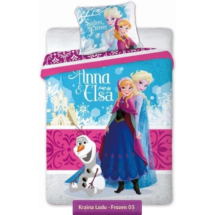 Pościel dziecięca Frozen Disney Faro 5907750530229