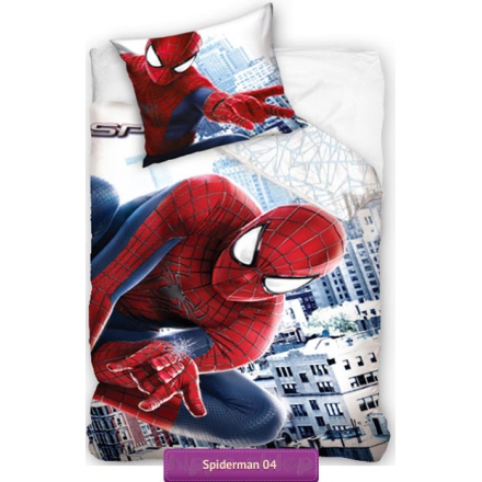 Pościel Niesamowity Spider-man 140x200 lub 160x200 biała