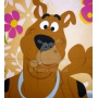 Pościel dla dziewczynki Scooby Doo 03, kwiatuszki 