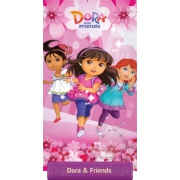 Plażowy ręcznik Dora i przyjaciele 70x140 cm