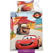 Zygzak i Złomek Disney Cars - kolorowa pościel do łóżeczka 100x135