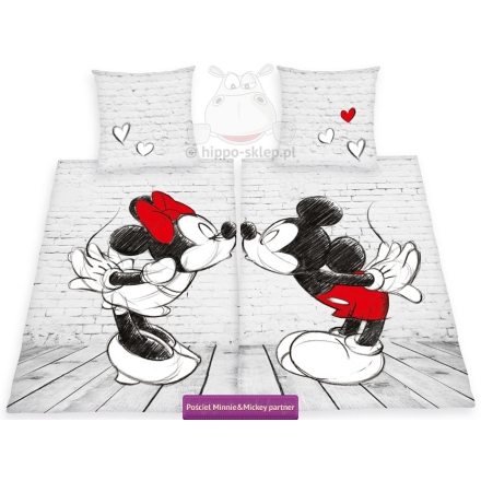 Pościel dla pary Disney Mickey i Minnie partner Herding 4006891921635