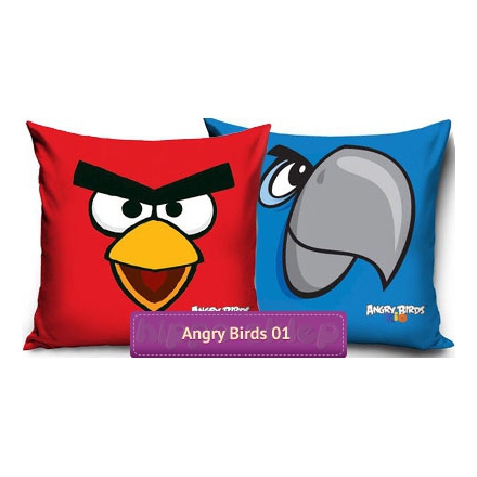 Dwustronna mała poszewka Angry Birds 8001 Rovio