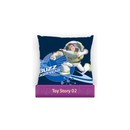 Disney Toy Story - Buzz Astral, poszewka 40x40 cm, granatowa