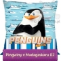 Poszewka dziecięca Pingwiny z Madagaskaru 02, Faro