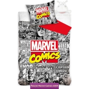 Pościel Marvel comics Pop-art 140x200, 160x200, 150x200.szary 