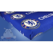 Chelsea Londyn prześcieradło 140x200 niebieskie