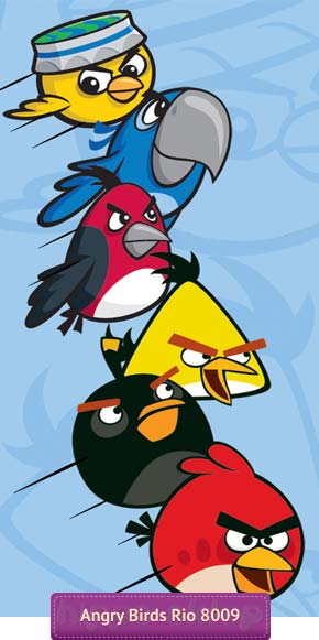 Kapielowy Recznik Angry Birds Rio 70x140 Cm 100 Bawelna Plazowy