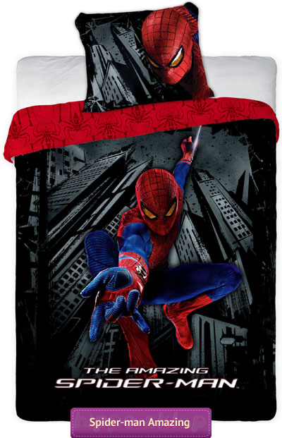 Pościel Amazing Spiderman 160/200 cm
