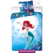 Pościel Ariel - Mała Syrenka Księżniczka Disney 140x200 i 160x200, niebieska