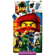 Dwustronna pościel z Lego Ninjago 160x200 lub 150x200, dla chłopców