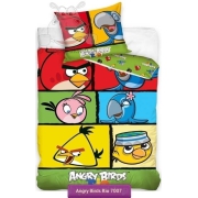 Kolorowa pościel Angry Birds Rio 140x200 i 135x200 