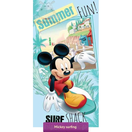 ręcznik dziecięcy Myszka Mickey surfing, Faro, 5907750529834