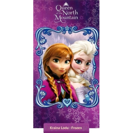 Ręcznik dziecięcy Frozen Queen Disney Carbotex