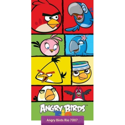 Ręcznik dla dzieci Angry Birds 7007 Rovio 5902022944124 Carbotex