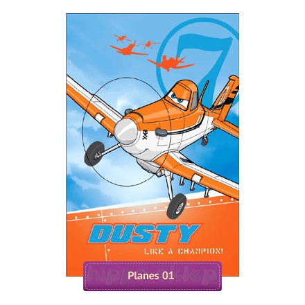 Samoloty Dusty Disney Planes mały ręcznik dla dzieci 40x60 cm